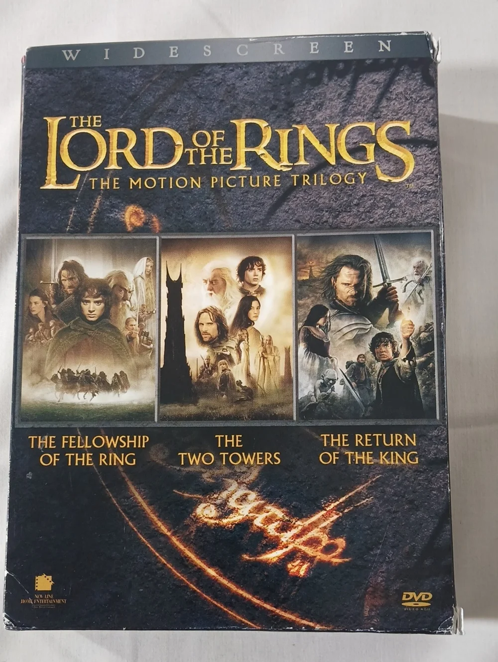 The Lord of the Rings: The Motion Picture Trilogy DVD Box Set - Black